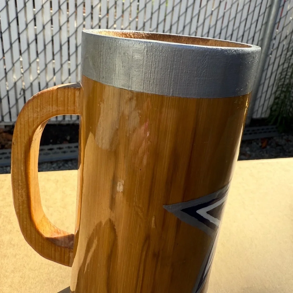 Dallas Cowboys NFL Themed Wooden Mug